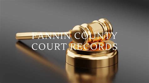 Or, you can call them at 903-583-7486. . Fannin county court records